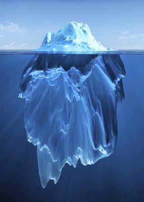supply chain is like an iceberg
