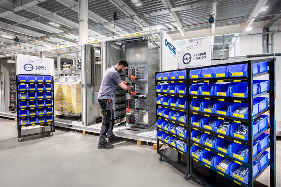 assembly component supply chain total supply management
